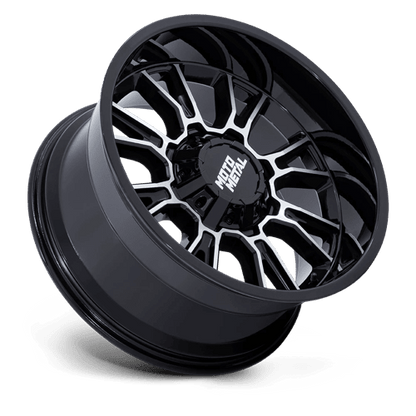 Moto Metal MO810 LEGACY Gloss Black Machined 18x9 +20 5x139.7|5x150mm 110.1mm - Wheels - Moto Metal