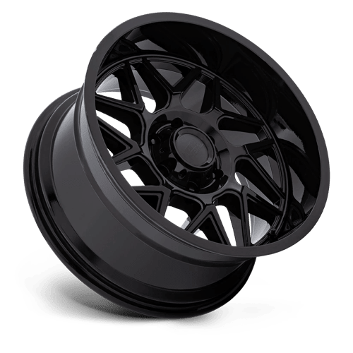 Moto Metal MO812 TURBINE Gloss Black 20x9 +1 5x139.7mm 78.1mm - Wheels - Moto Metal