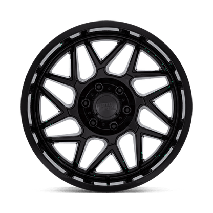 Moto Metal MO812 TURBINE Gloss Black 20x9 +1 6x139.7mm 106.1mm - Wheels - Moto Metal