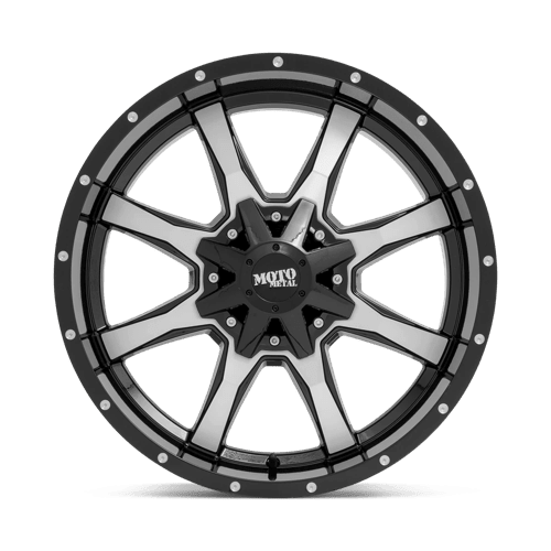Moto Metal MO970 Gloss Black W/ Machined Face 18x9 +18 5x114.3mm 74.1mm - Wheels - Moto Metal