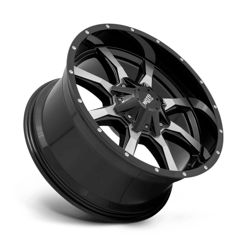 Moto Metal MO970 Gloss Black W/ Machined Face 18x9 +18 5x114.3mm 74.1mm - Wheels - Moto Metal