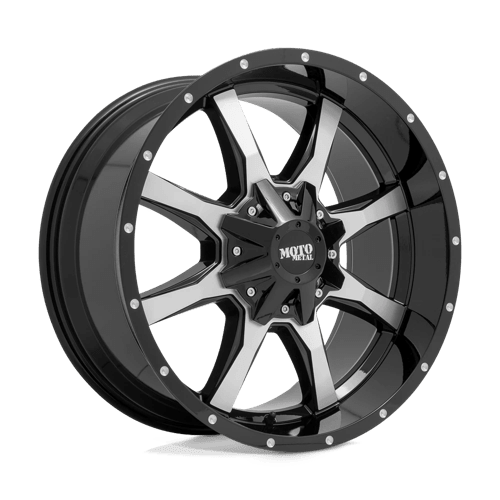Moto Metal MO970 Gloss Black W/ Machined Face 18x9 +18 5x114.3mm 74.1mm - Wheels - Moto Metal