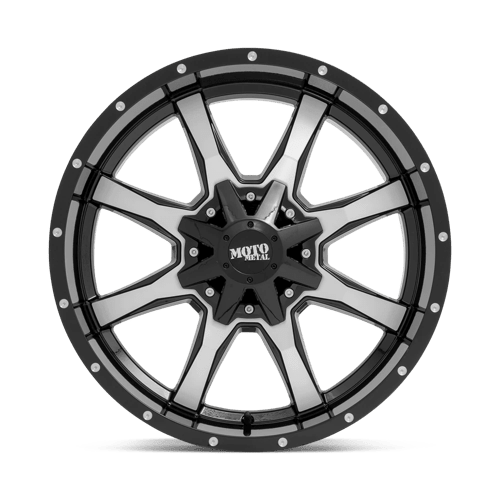 Moto Metal MO970 Gloss Black W/ Machined Face 20x10 - 24 6x135|6x139.7mm 106.1mm - Wheels - Moto Metal