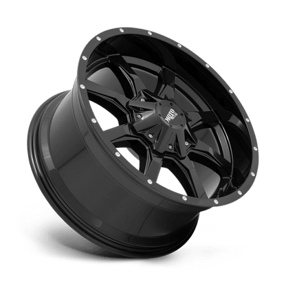 Moto Metal MO970 Gloss Black W/ Spot Milled Lip 17x8 0 8x165.1mm 125.1mm - Wheels - Moto Metal
