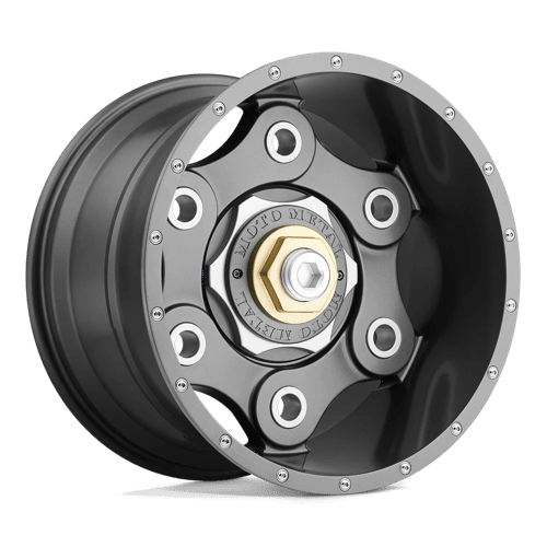 Moto Metal MO977 LINK Gun Metal 17x9 +18 Custom 72.6mm - Wheels - Moto Metal