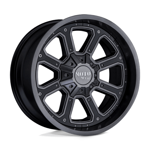 Moto Metal MO984 SHIFT Matte Gray W/ G - blk Inserts 20x9 +30 6x114.3mm 72.6mm - Wheels - Moto Metal