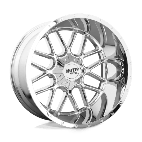 Moto Metal MO986 SIEGE Chrome 22x10 - 18 6x135|6x139.7mm 106.1mm - Wheels - Moto Metal