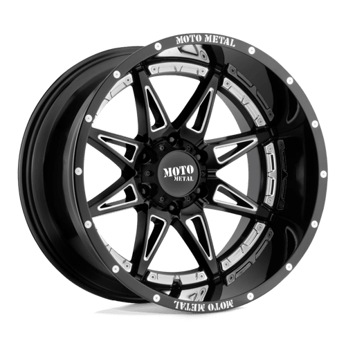 Moto Metal MO993 HYDRA Gloss Black Milled 17x9 - 12 8x165.1mm 125.1mm - Wheels - Moto Metal