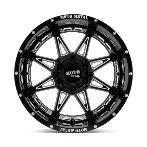 Moto Metal MO993 HYDRA Gloss Black Milled 20x10 - 18 5x127mm 71.5mm - Wheels - Moto Metal