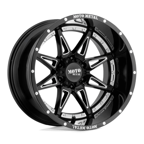 Moto Metal MO993 HYDRA Gloss Black Milled 20x12 - 44 8x165.1mm 125.1mm - Wheels - Moto Metal
