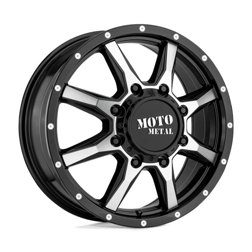 Moto Metal MO995 Gloss Black Machined 20x8.25 +127 8x165.1mm 125.1mm - Wheels - Moto Metal