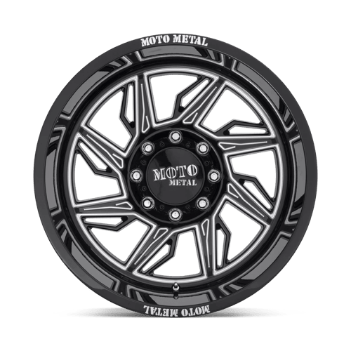 Moto Metal MO997 HURRICANE Gloss Black Milled - Left 20x10 - 18 6x135mm 87.1mm - Wheels - Moto Metal