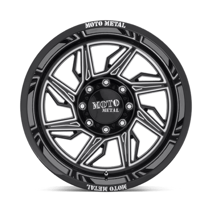 Moto Metal MO997 HURRICANE Gloss Black Milled - Left 20x10 - 18 6x135mm 87.1mm - Wheels - Moto Metal