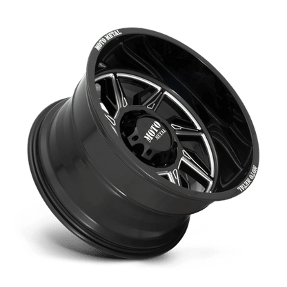 Moto Metal MO997 HURRICANE Gloss Black Milled - Left 20x10 - 18 6x135mm 87.1mm - Wheels - Moto Metal