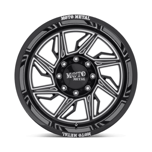 Moto Metal MO997 HURRICANE Gloss Black Milled - Left 20x10 - 18 6x139.7mm 106.1mm - Wheels - Moto Metal