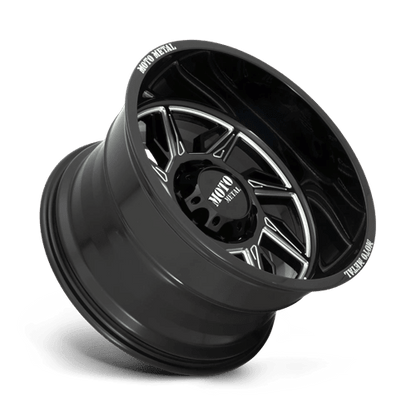 Moto Metal MO997 HURRICANE Gloss Black Milled - Left 20x10 - 18 6x139.7mm 106.1mm - Wheels - Moto Metal