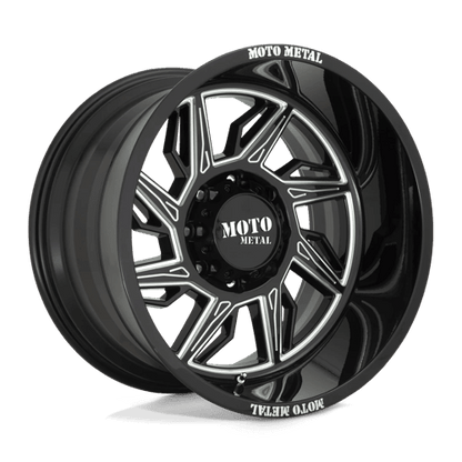Moto Metal MO997 HURRICANE Gloss Black Milled - Left 20x10 - 18 6x139.7mm 106.1mm - Wheels - Moto Metal