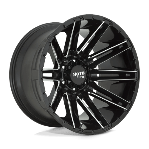 Moto Metal MO998 KRAKEN Gloss Black Milled 20x10 - 18 5x139.7mm 78.1mm - Wheels - Moto Metal