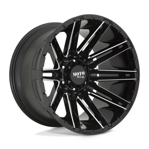 Moto Metal MO998 KRAKEN Gloss Black Milled 22x10 - 18 6x135mm 87.1mm - Wheels - Moto Metal