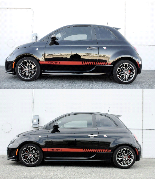 07-18 Fiat 500 Megan Racing Lowering Springs