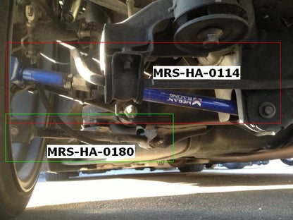 09-14 Acura TL/TSX  Megan Racing Rear Traction Rods