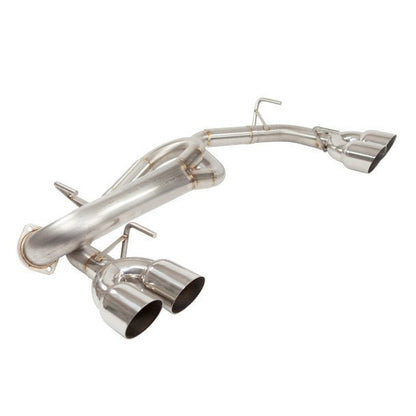 Nameless Axle Back 3.5" Single Wall Polished Tips 11 - 14 WRX Hatchback / 08 - 14 STI Hatchback - Axle Back - Nameless Performance