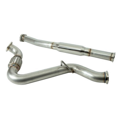 Nameless Catback 3.5" Single Wall Polished Tips 11 - 14 WRX Hatchback / 08 - 14 STI Hatchback - Catback - Nameless Performance