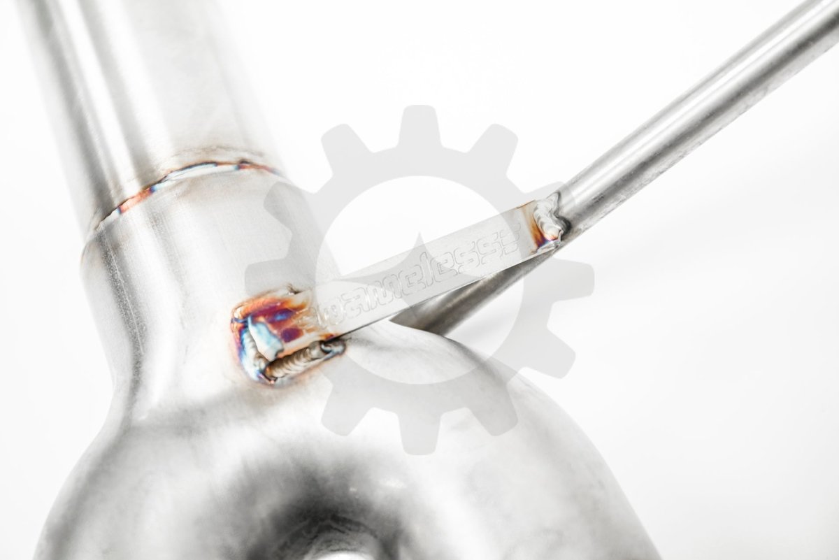 Nameless Performance Axle Back 3" Double Wall Polished Tips 2015 - 2021 WRX / 2015 - 2018 STI - Axle Back - Nameless Performance
