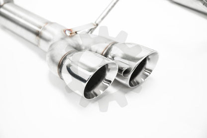 Nameless Performance Axle Back 3" Double Wall Polished Tips 2015 - 2021 WRX / 2015 - 2018 STI - Axle Back - Nameless Performance