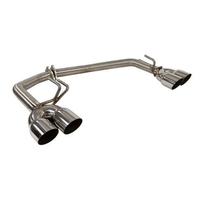 Nameless Performance Axle Back 3.5" Single Wall Polished Tips 15 - 21 WRX / 15 - 18 STI w/ SPT midpipe - Axle Back - Nameless Performance