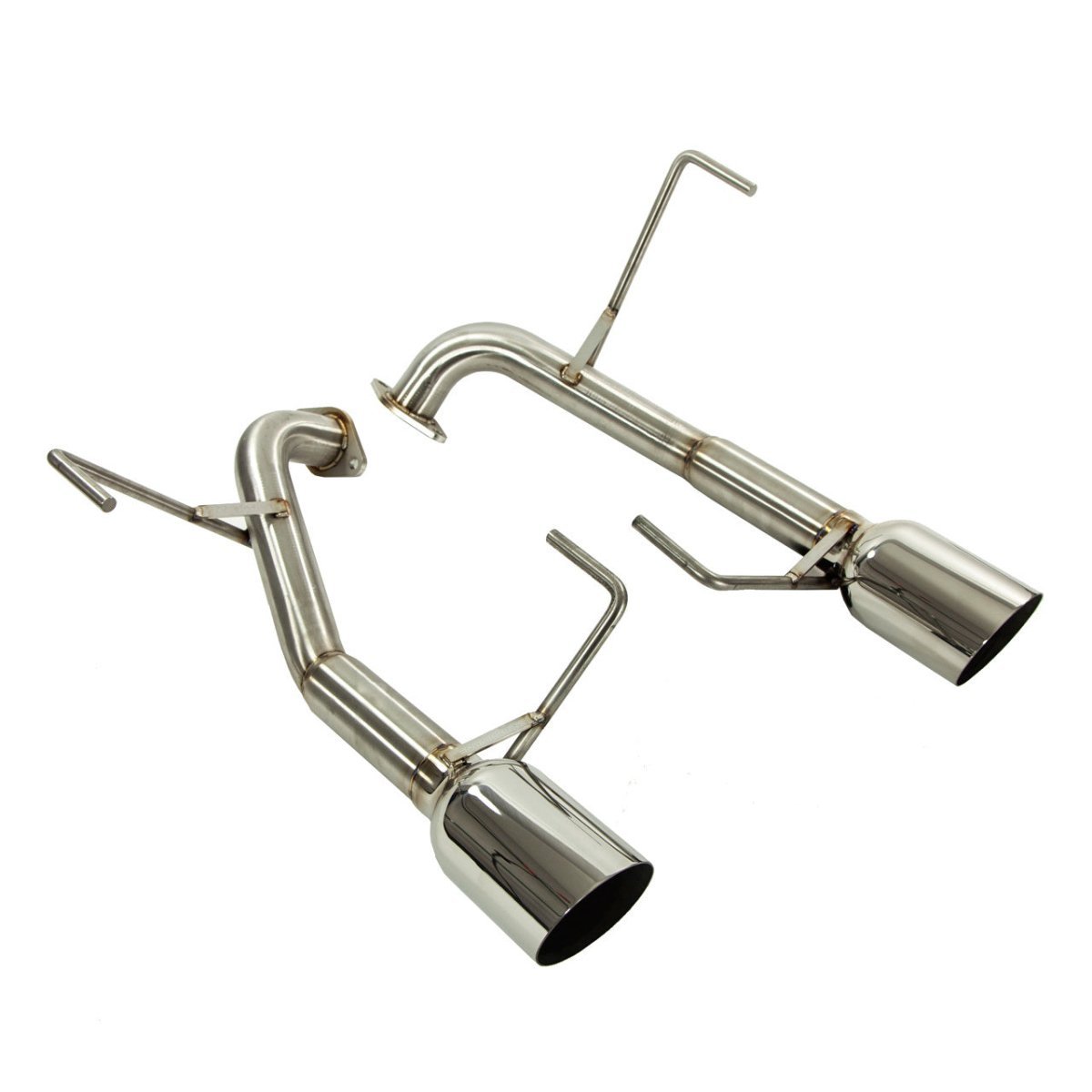 Nameless Performance Axle Back 4" Single Wall Tips 2008 - 2009 Legacy GT/2.5i Sedan - Axle Back - Nameless Performance