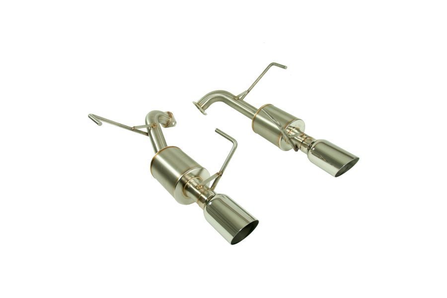 Nameless Performance Axle Back w/ 5" Muffler Single Wall Polished Tips 2015 - 2017 Legacy 3.6R - Axle Back - Nameless Performance