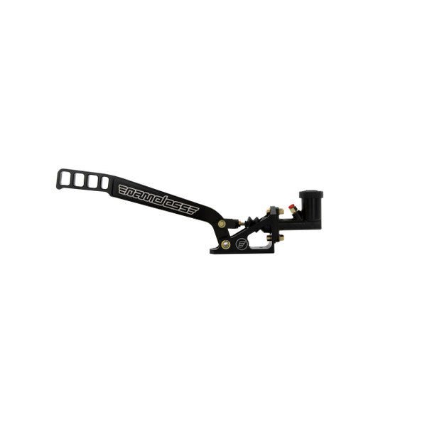 Nameless Performance Black Horizontal Hydraulic Handbrake w/ Wilwood Pass Through Style - Universal - Handbrakes, Interior Trim Pieces, Interior Accessories - Nameless Performance
