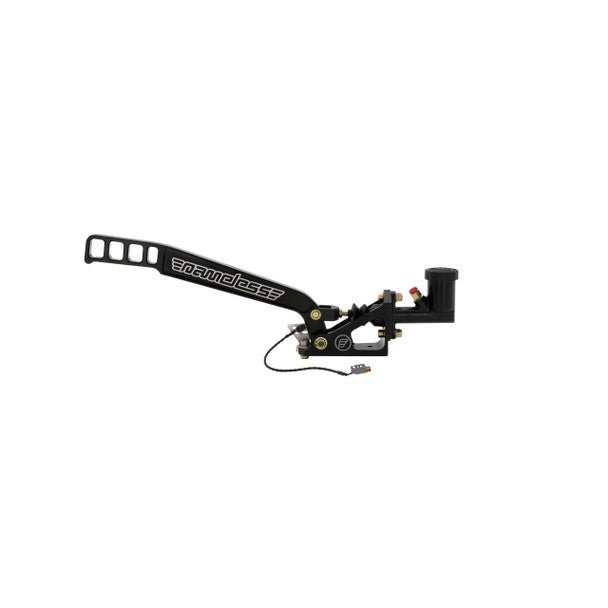 Nameless Performance Black Horizontal Hydraulic Handbrake w/ Wilwood Style Reservoir - Universal - Handbrakes, Interior Trim Pieces, Interior Accessories - Nameless Performance