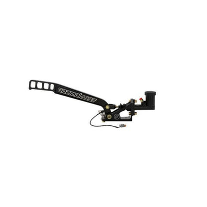 Nameless Performance Black Horizontal Hydraulic Handbrake w/ Wilwood Style Reservoir - Universal - Handbrakes, Interior Trim Pieces, Interior Accessories - Nameless Performance