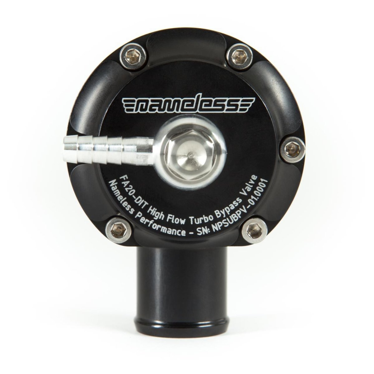 Nameless Performance Bypass Valve Black 2015 - 2021 WRX / 2014 - 2016 Forester XT - Blow Off Valves, Blow Off Valve Components - Nameless Performance