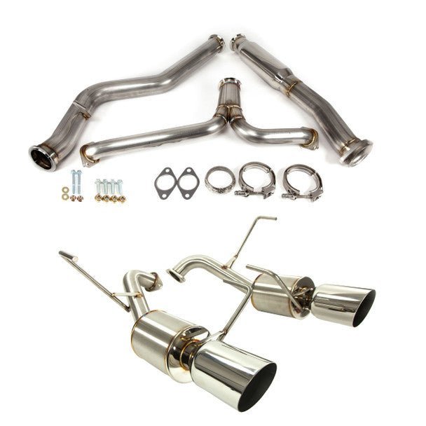 Nameless Performance Catback Exhaust w/ 5" Mufflers 2005 - 2009 Legacy GT Wagon - Catback - Nameless Performance