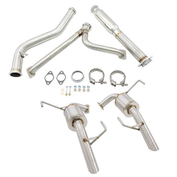 Nameless Performance Catback Exhaust w/ 5" Mufflers 2020 - 2022 Outback XT / Outback Wilderness - Catback - Nameless Performance