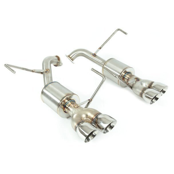 Nameless Performance Catback w/ 3" Double Wall Polished Tips and 5" Mufflers 2022 - 2024 WRX - Catback - Nameless Performance