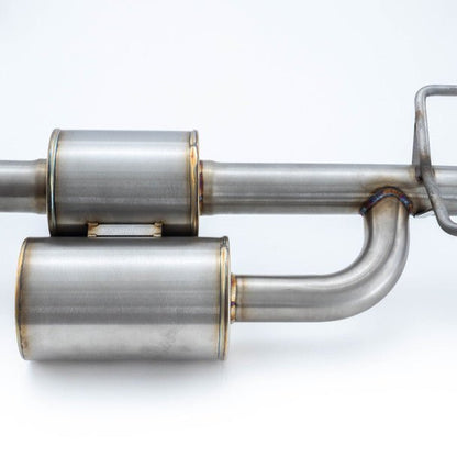 Nameless Performance Dual Chamber Axle Back Exhaust 2021 - 2022 Crosstrek Sport 2.5l - Axle Back - Nameless Performance