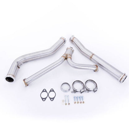 Nameless Performance Midpipe 2022 - 2024 WRX - Exhaust Mid Pipes - Nameless Performance