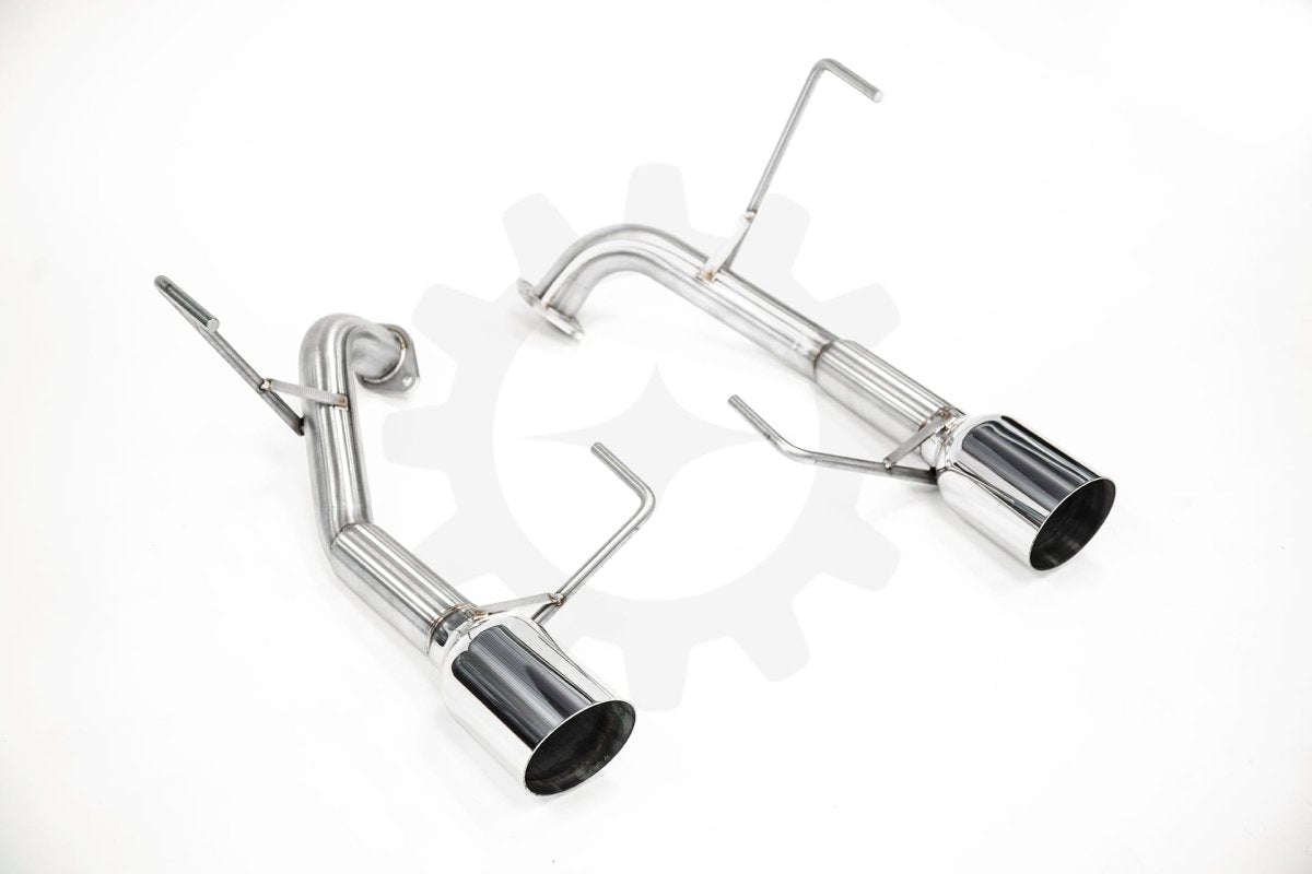 Nameless Performance Muffler Delete 4" Single Wall Tips 2014 - 2018 Forester XT - Axle Back - Nameless Performance