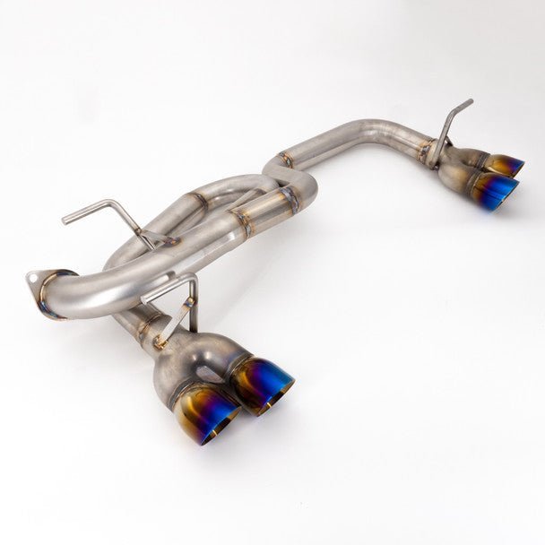 Nameless Performance Quad Exit Axle Back Exhaust Neochrome Tips 2017 - 2022 Impreza Wagon - Axle Back - Nameless Performance