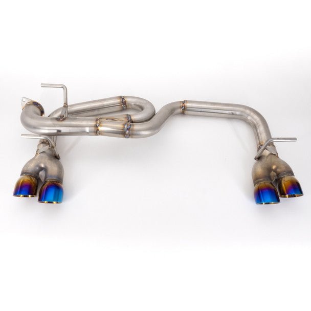 Nameless Performance Quad Exit Axle Back Exhaust Neochrome Tips 2017 - 2022 Impreza Wagon - Axle Back - Nameless Performance