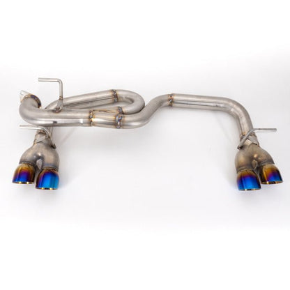 Nameless Performance Quad Exit Axle Back Exhaust w/ Neochrome Tips 2018 - 2021 Crosstrek - Axle Back - Nameless Performance