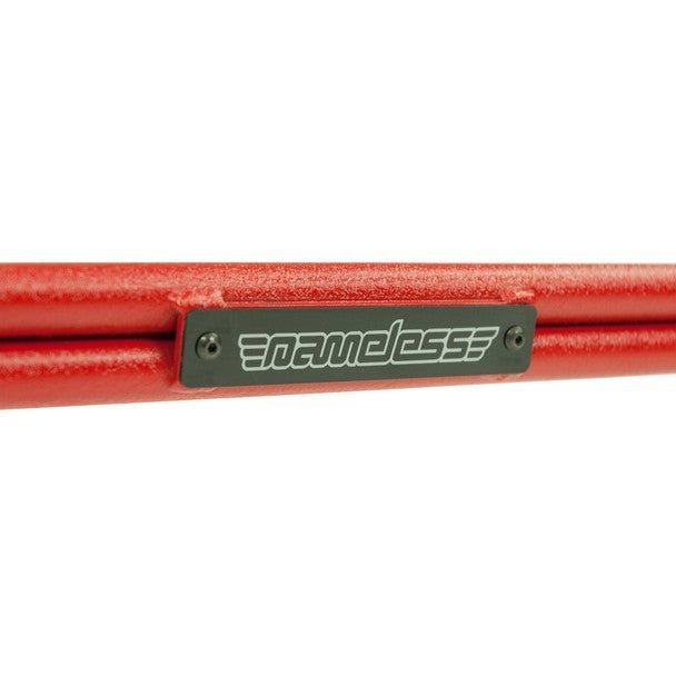 Nameless Performance Red Front Strut Tower Bar 1993 - 2001 Impreza - Strut Tower Bars - Nameless Performance