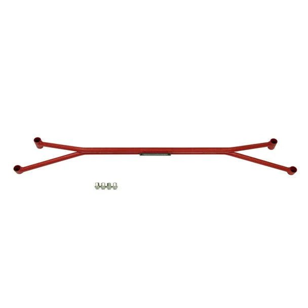Nameless Performance Red Front Strut Tower Bar 2015 - 2021 WRX / 2015 - 2021 STI / 2014 - 2018 Forester - Strut Tower Bars - Nameless Performance