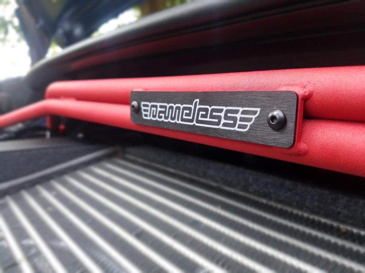 Nameless Performance Red Front Strut Tower Bar 2018 - 2025 Ascent - Strut Tower Bars - Nameless Performance