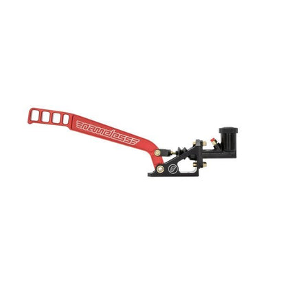 Nameless Performance Red Horizontal Hydraulic Handbrake w/ Wilwood Pass Through Style - Universal - Handbrakes, Interior Trim Pieces, Interior Accessories - Nameless Performance