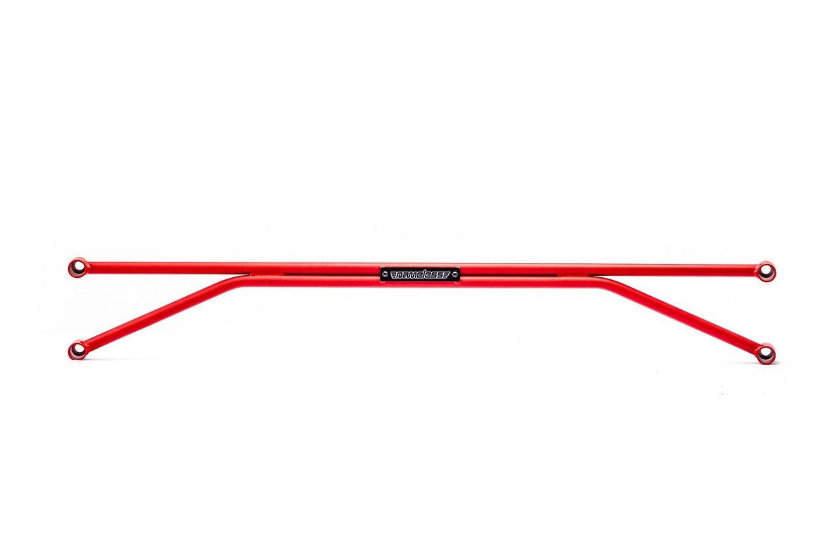 Nameless Performance Red Rear Strut Tower Bar 2013 - 2025 BRZ / 2022 - 2025 GR86 / 2013 - 2016 FRS / 2017 - 2021 GT86 / 2012 - 2016 Impreza / 2013 - 2017 Crosstrek - Strut Tower Bars - Nameless Performance